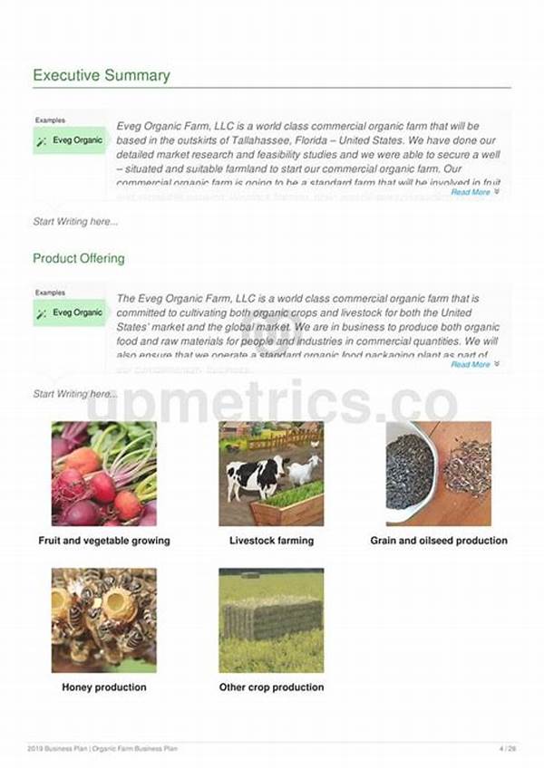 How To Create An Organic Farm Business Plan