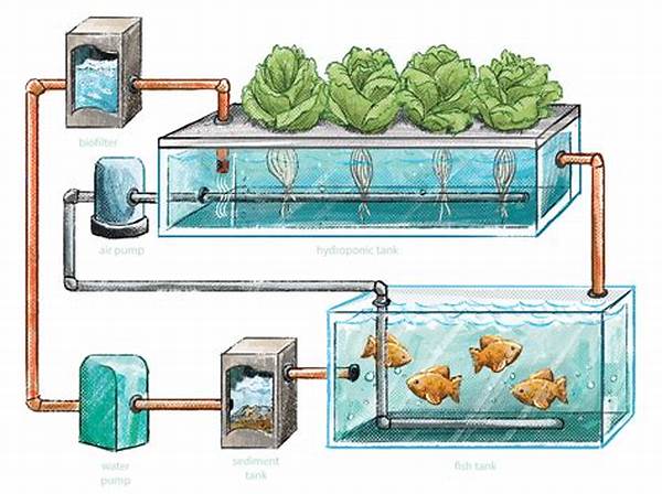 Organic Aquaponics Farming System Setup