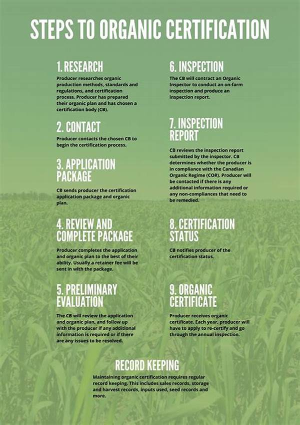 Organic Certification Application Guide