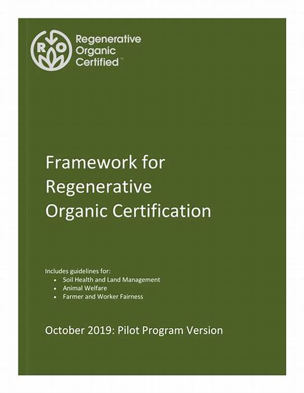 Organic Certification Regulatory Frameworks