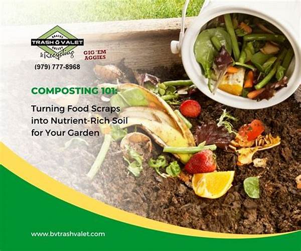 Nutrient-rich Compost Application