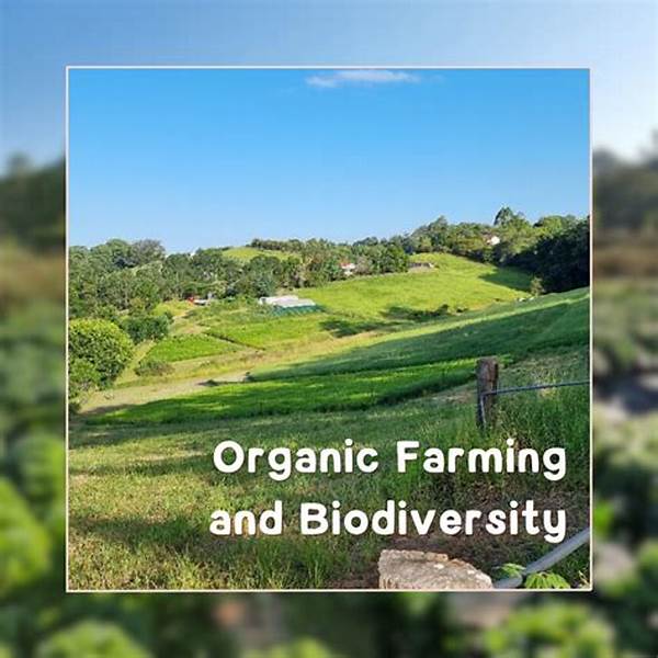 Biodiversity In Organic Agriculture