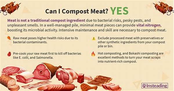 Why Avoid Meat In Compost Piles