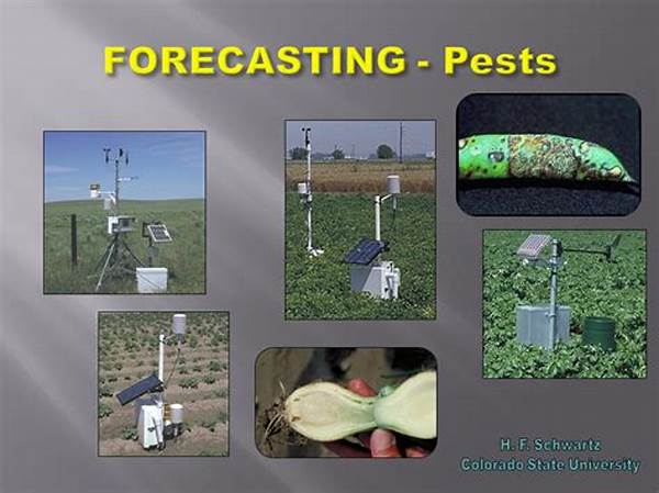 Agricultural Pest Forecasting Tools