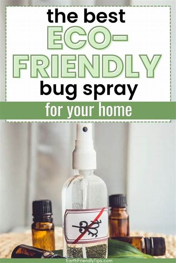 Eco-friendly Bug Spray Recipes