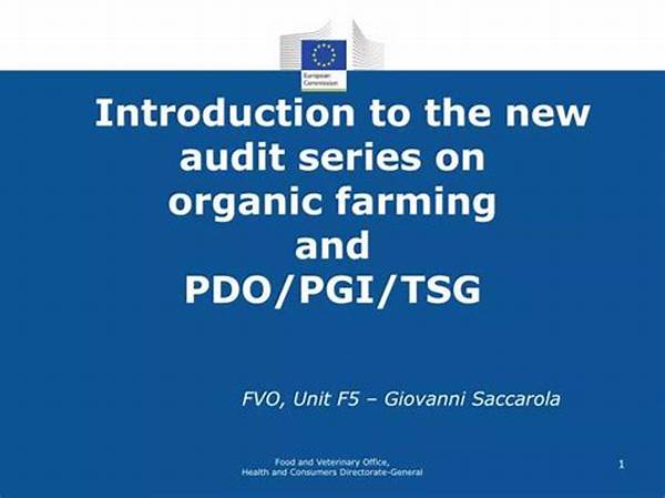 Organic Farming Audit Preparation
