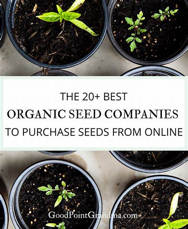 Best Organic Seed Selections