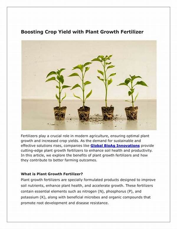 Boosting Crop Yield Naturally