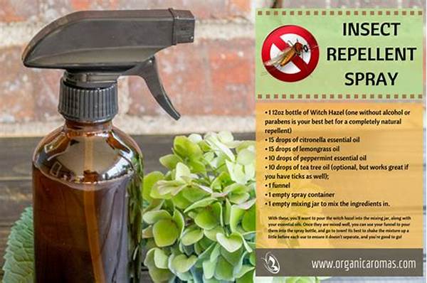 Diy Organic Insect Repellent Strategies