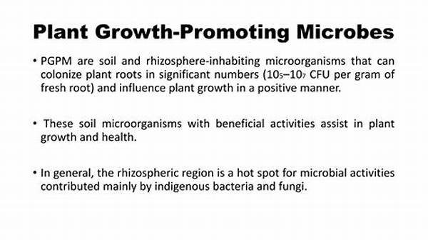 Plant Growth-promoting Microbes