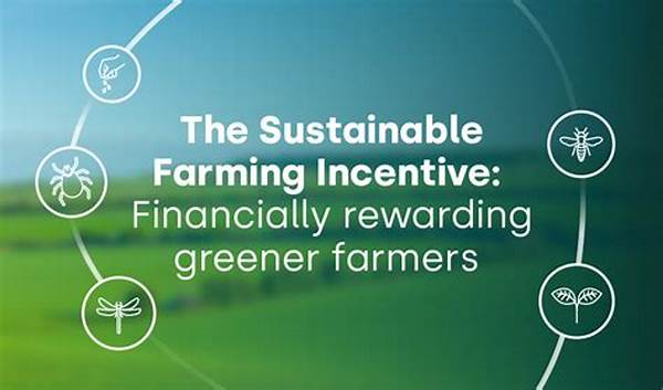 Promotion Of Sustainable Farming Incentives