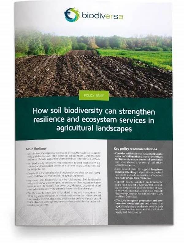 Soil Biodiversity For Resilience