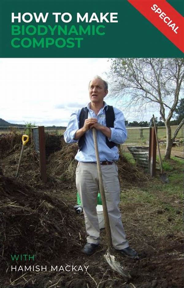 Soil Enrichment With Biodynamic Compost