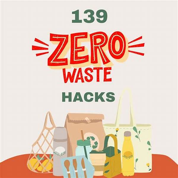 Zero Waste Lifestyle Hacks