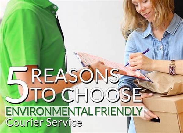 Climate-friendly Courier Service Alternatives