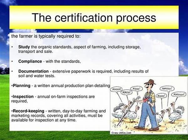 Required Paperwork For Organic Certification