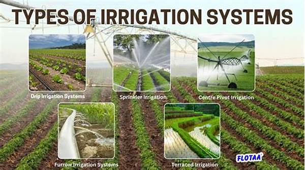 Conservation-focused Irrigation Infrastructure