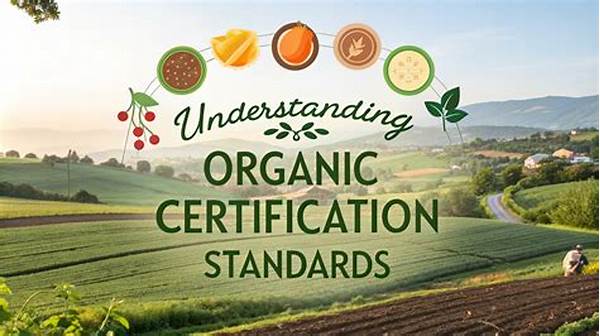 Organic Farming Certification Standards Comparison