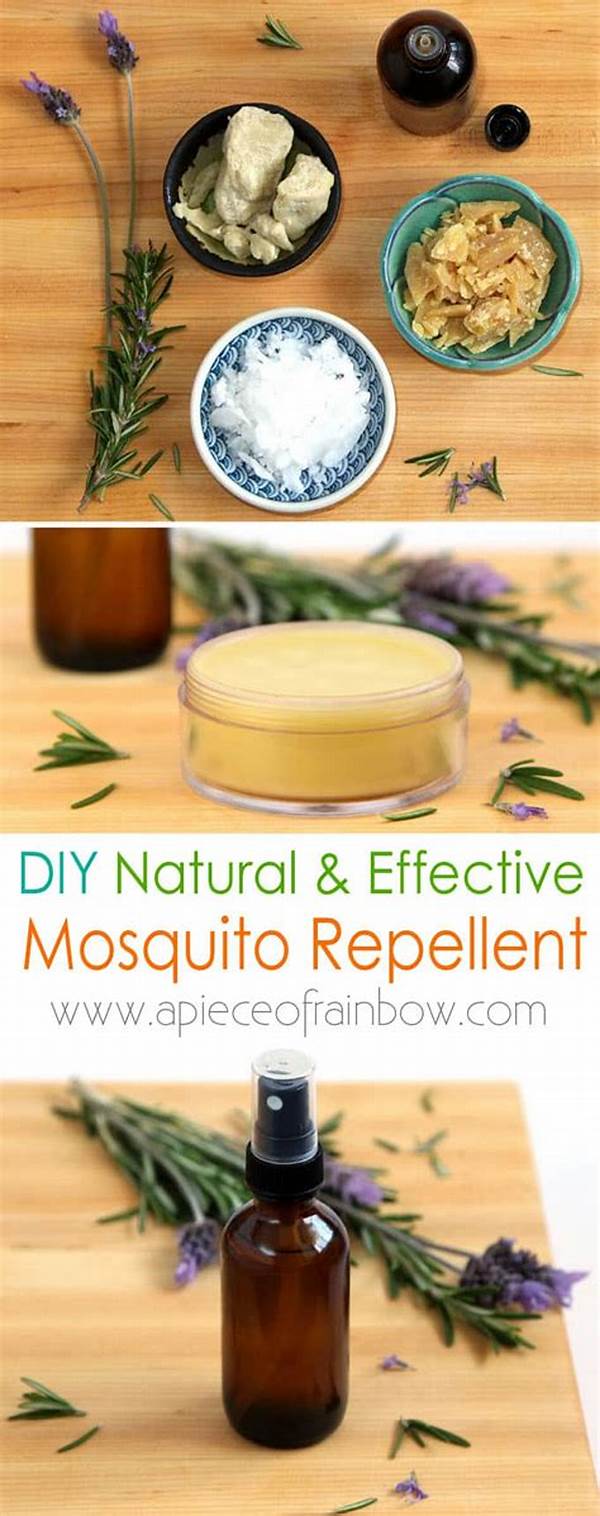 Organic Mosquito Protection Recipes