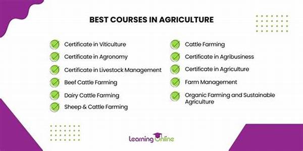 Internet Courses For Organic Agriculture Certification