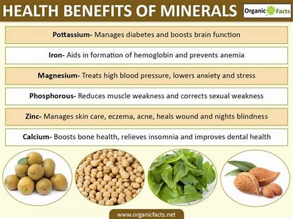 Health Benefits Of Organic Minerals