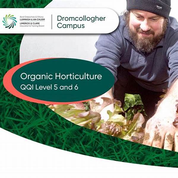 Distance Learning In Organic Horticulture
